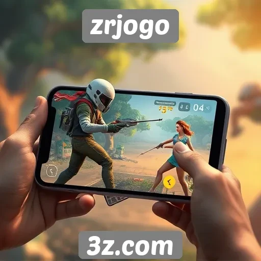 experiência do usuário no zrjogo em dispositivos móveis